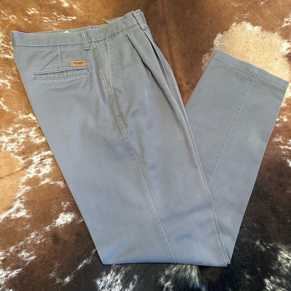 Wrangler Men's Blue Chinos
